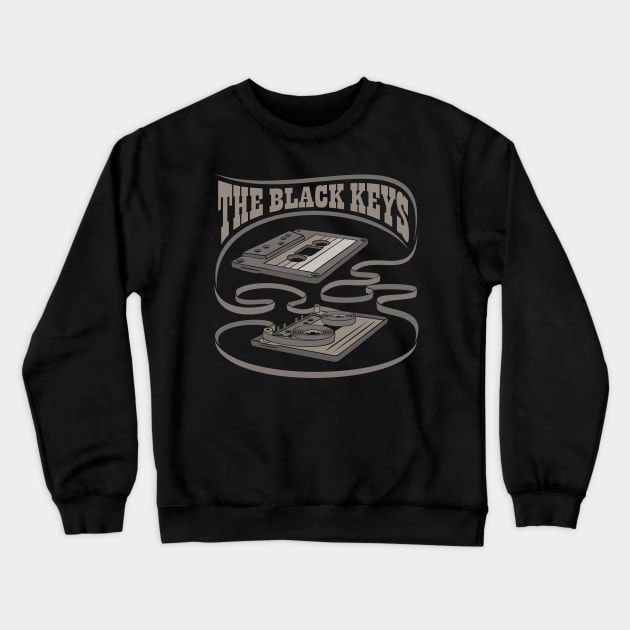 The Black Keys Exposed Cassette Crewneck Sweatshirt by Vector Empire